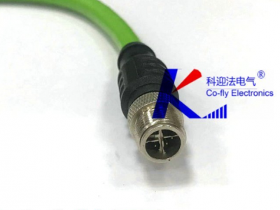 8 芯 x-code CAT6网线|工业相机线束  m12连接器图4