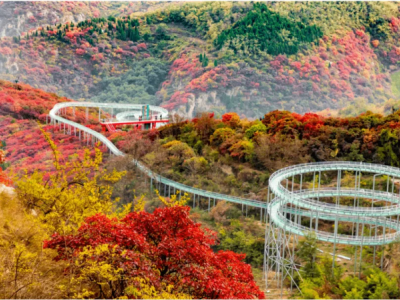 户外景区游乐设备悬索桥浮桥吊桥水上趣桥天空步道游乐园探险厂家图3