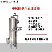 拉萨市鸿谦不锈钢过滤器多介质过滤器精密过滤真材实料