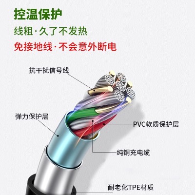 昭恒新能源电动汽车智能充电枪家用防水快充便捷式随车充电器通用图3