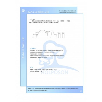 涤锦复合纤维溶胀剂 涤锦复合纤维开纤整理剂图4