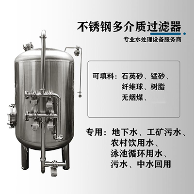 项城市鸿谦反渗透过滤器不锈钢过滤器精密过滤真材实料图1