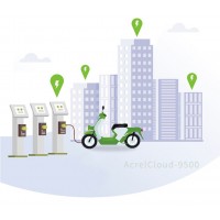 安科瑞AcrelCloud-9000充电桩云平台首页GIS显 充值金额/次数统计 手机APP IC卡管理 充电记录