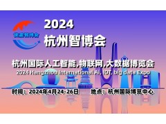 2024杭州智博会|杭州国际人工智能,物联网,大数据展览会