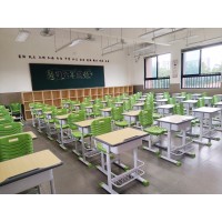 课桌椅中小学生课桌椅学校升降课桌椅