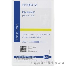 PEHANON pH 1.8-3.8 pH试纸 MN 90413