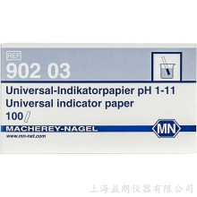 Universal indicator paper pH 1-11 通用指示纸 MN 90203