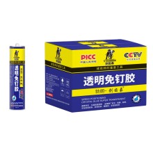 剑齿象透明免钉胶生产工厂/那个品牌好/拾大排名品牌榜/使用方法/多久能干