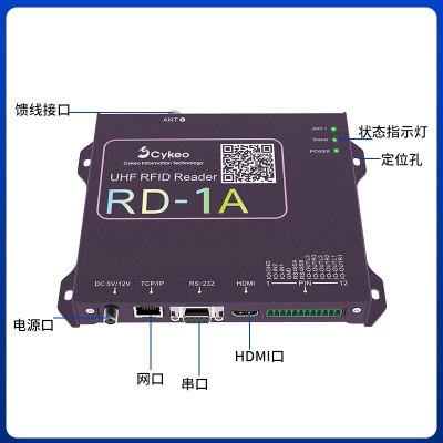 rfid超高频单通道固定式读写器R2000多通道远距离分体式读卡器图3