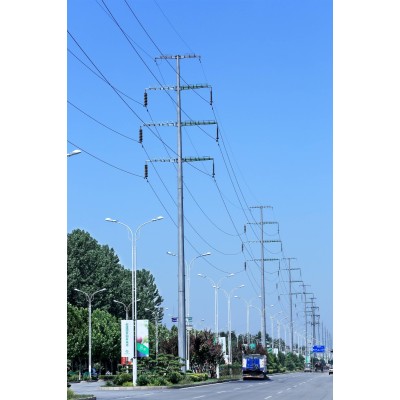 杭工电力钢杆10-220kv 钢管杆 电力钢管塔 生产厂家图7