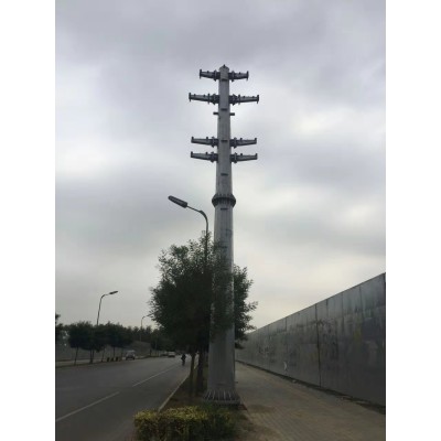 杭工电力钢杆10kv 电力钢管杆 电力钢管塔 生产厂家图5