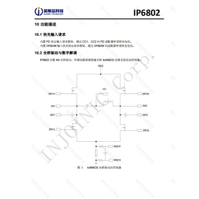 IP6802英集芯支持无线快充充电发射端控制SOC芯片图4