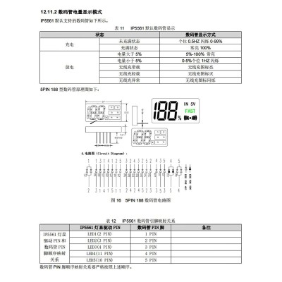 英集芯IP5561集成无线充功能的极简BOM多功能移动电源SOC芯片图4