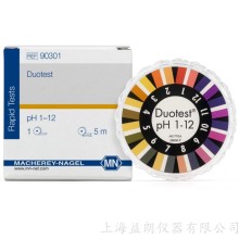 Duotest pH 1-12 两个指标区pH测试纸 MN 90301