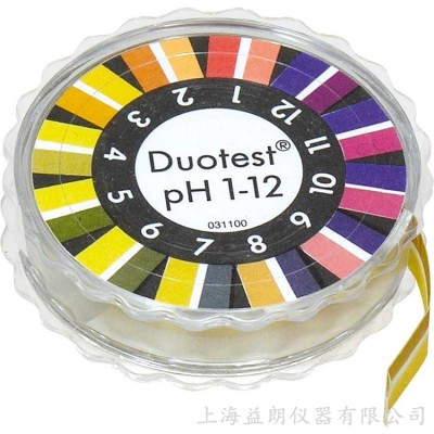 Duotest pH 1-12 两个指标区pH测试纸 MN 90301图2