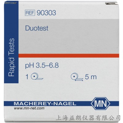 Duotest pH 3.5-6.8 两个指标区pH测试纸 MN 90303图2