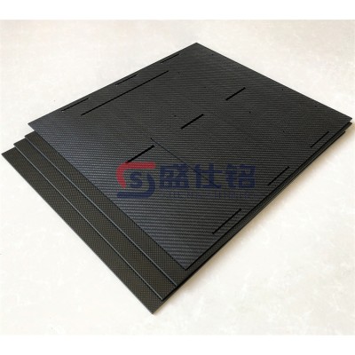 3K碳纤维板 碳纤维CNC加工 carbon fibre 厂家生产 图3