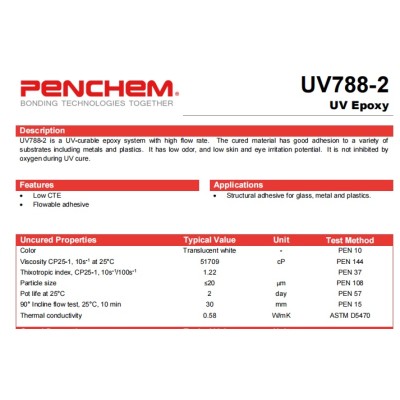 UV788-2UV热固胶替代EMI3410图2