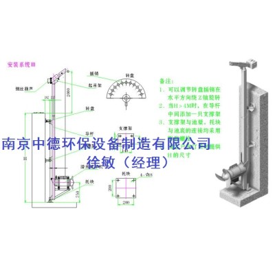 圆型池混合潜水搅拌机怎么选配型号功率，跑道型池推流式潜水搅拌器选购基础知识图2